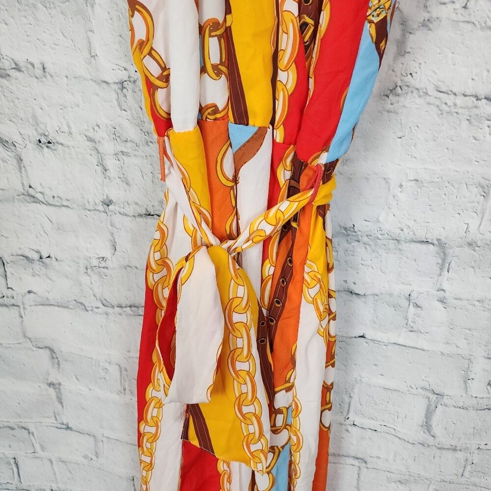 Love x design womens maxi gown dress Sz 2X belted formal CLT - Picture 4 of 5